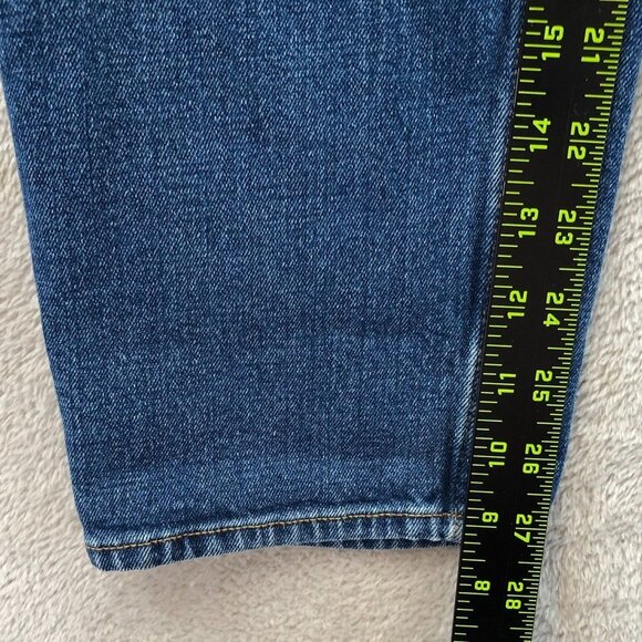 Abercrombie & Fitch Womens Mom Jeans 28/8 High Rise Curve Love Distressed Denim - Picture 5 of 14